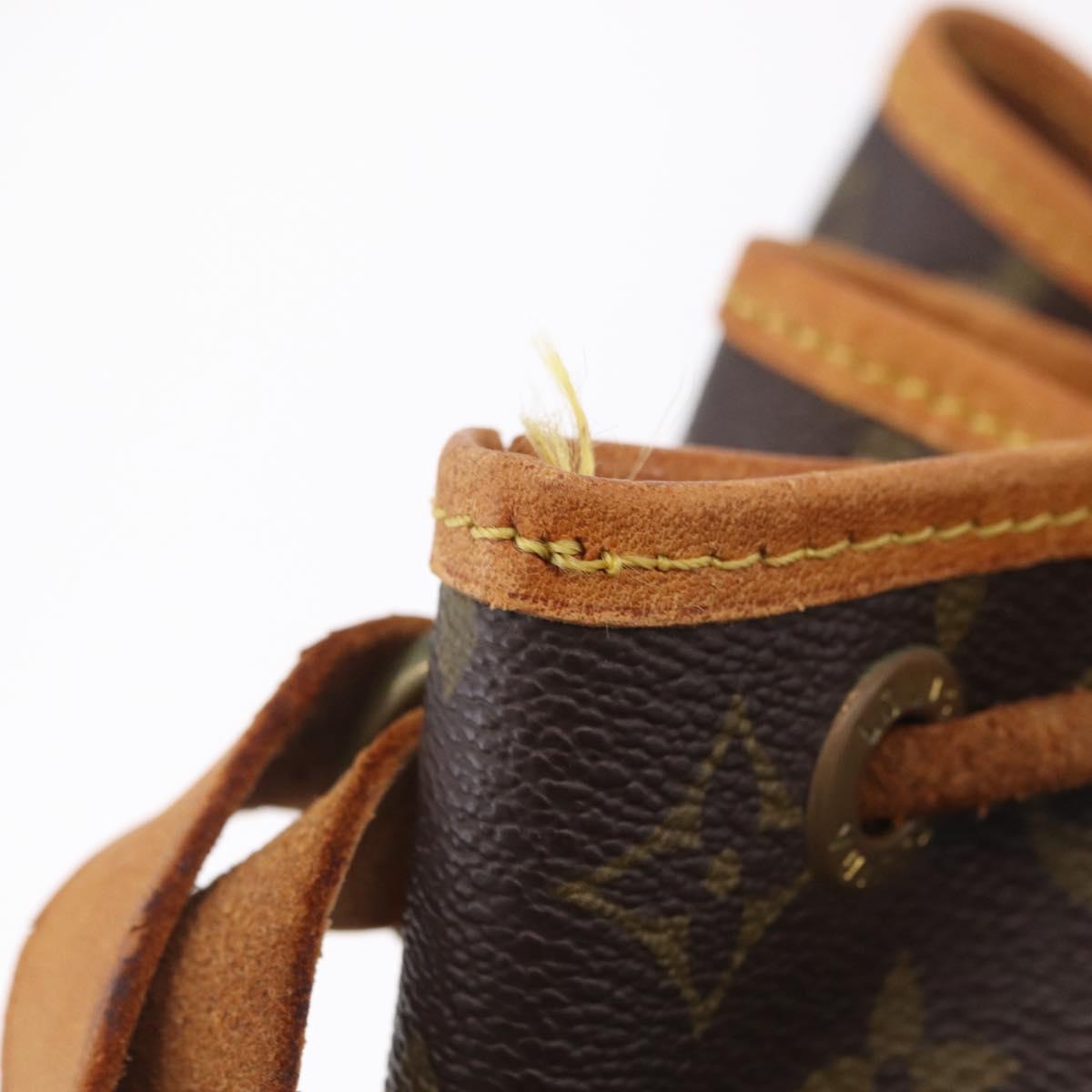 LOUIS VUITTON Monogram Noe Shoulder Bag M42224 LV Auth 201362A