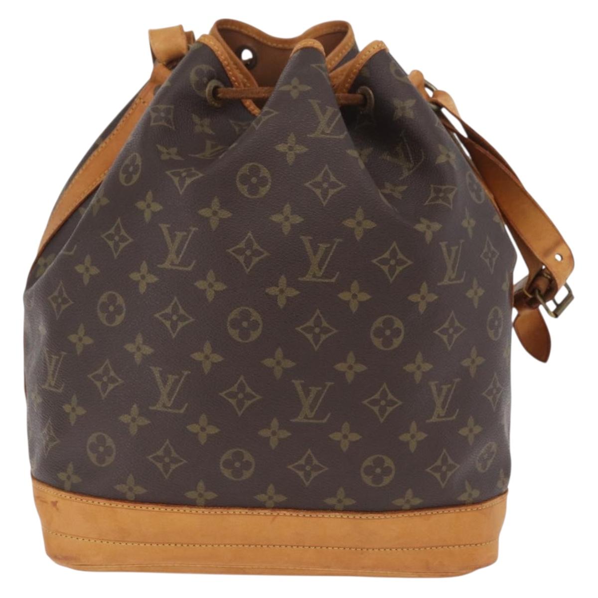 LOUIS VUITTON Monogram Noe Shoulder Bag M42224 LV Auth 201362A