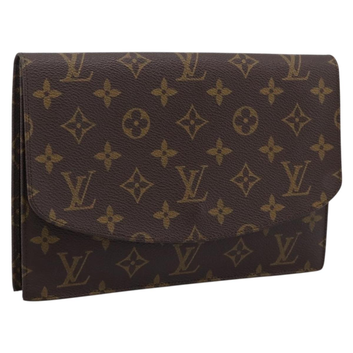 LOUIS VUITTON Monogram Pochette Rabat 23 Clutch Bag M51940 LV Auth 201377V