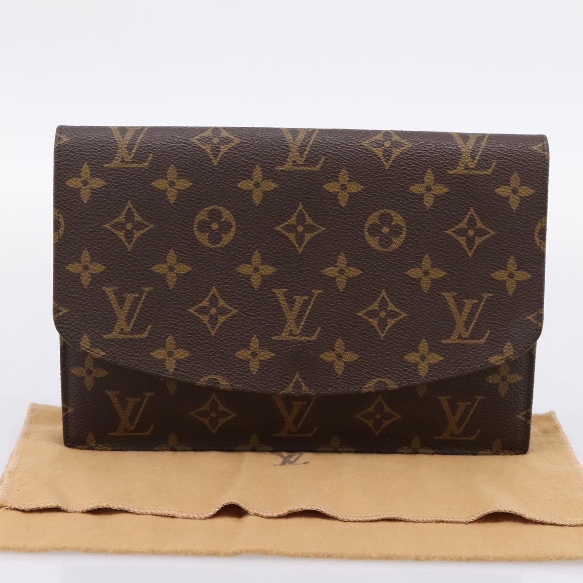 LOUIS VUITTON Monogram Pochette Rabat 23 Clutch Bag M51940 LV Auth 201377V