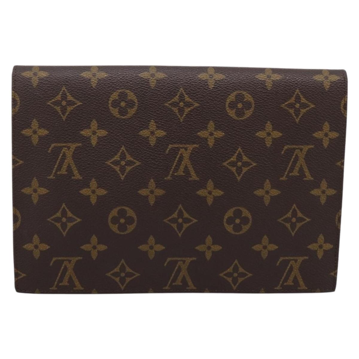 LOUIS VUITTON Monogram Pochette Rabat 23 Clutch Bag M51940 LV Auth 201377V