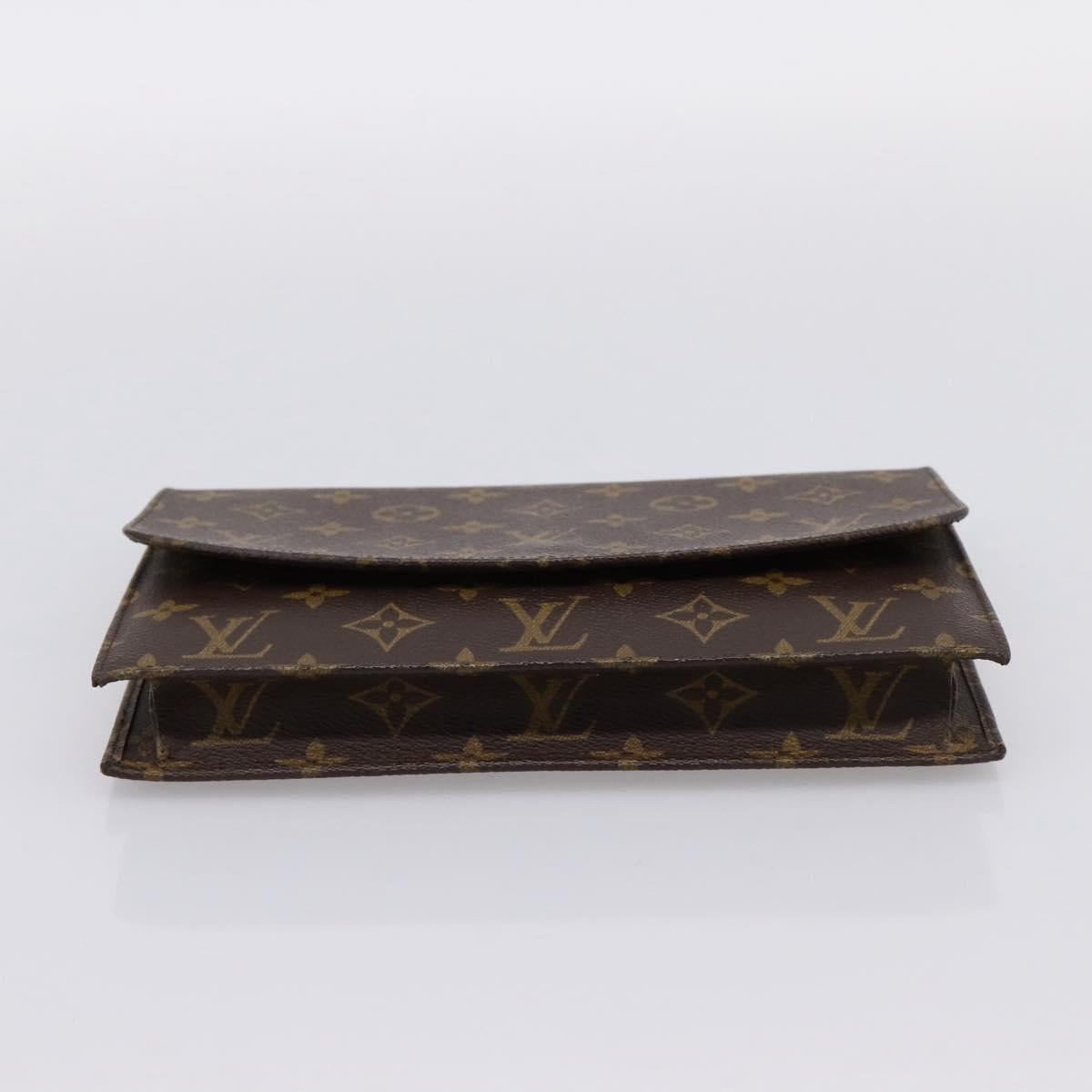 LOUIS VUITTON Monogram Pochette Rabat 23 Clutch Bag M51940 LV Auth 201377V