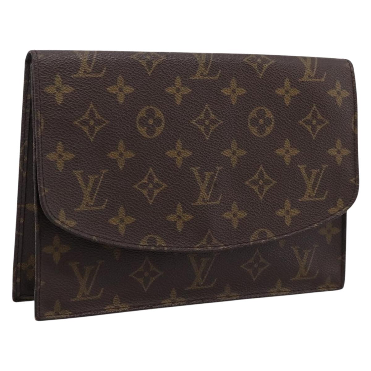 LOUIS VUITTON Monogram Pochette Rabat 23 Clutch Bag M51940 LV Auth 201378
