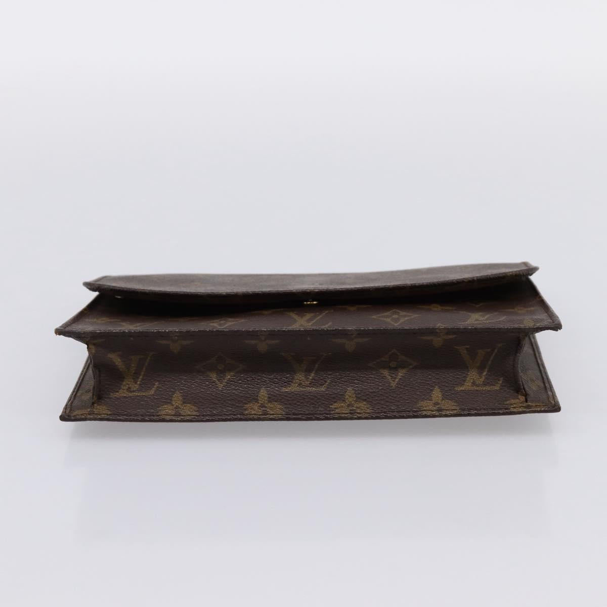 LOUIS VUITTON Monogram Pochette Rabat 23 Clutch Bag M51940 LV Auth 201378