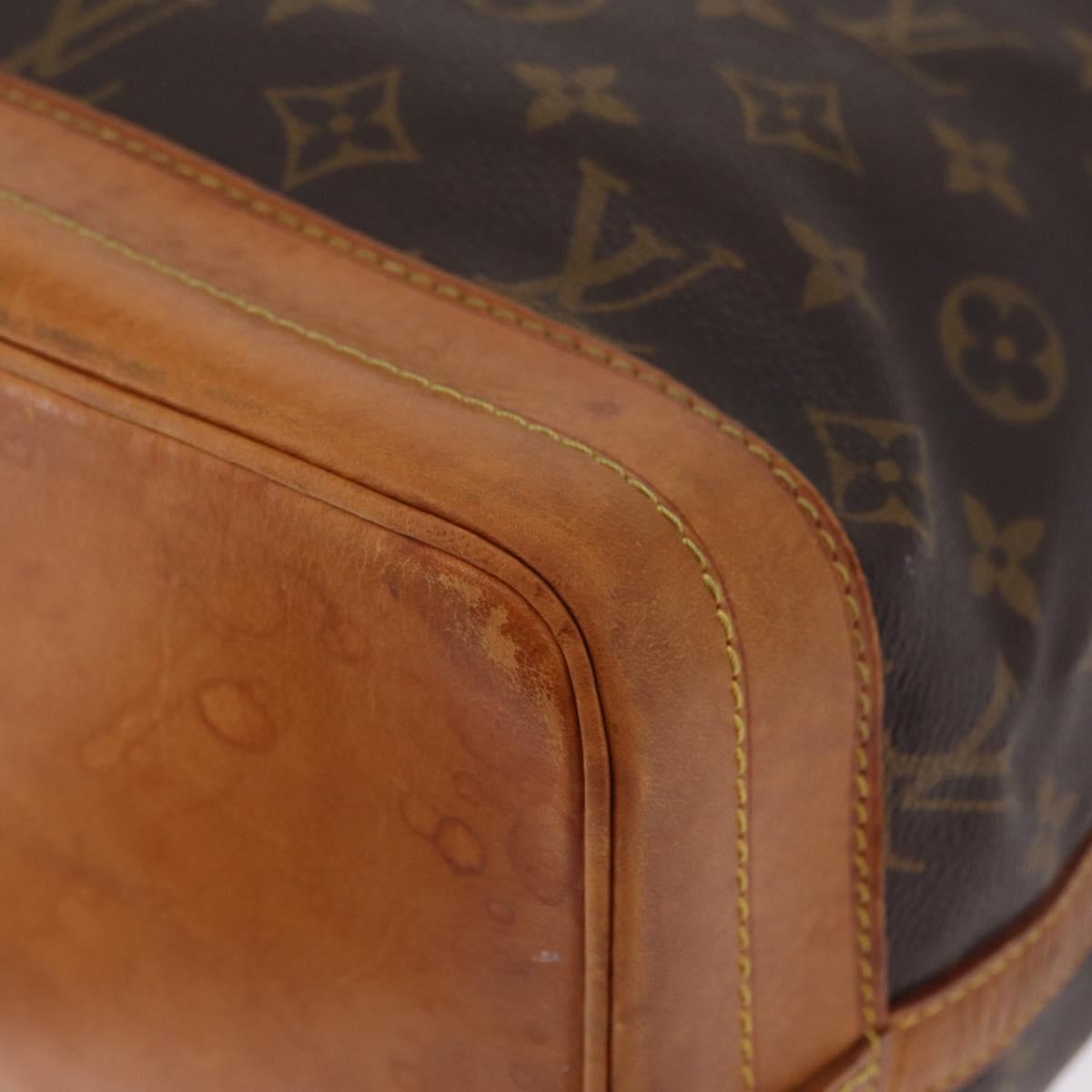 LOUIS VUITTON Monogram Noe Shoulder Bag M42224 LV Auth 201380