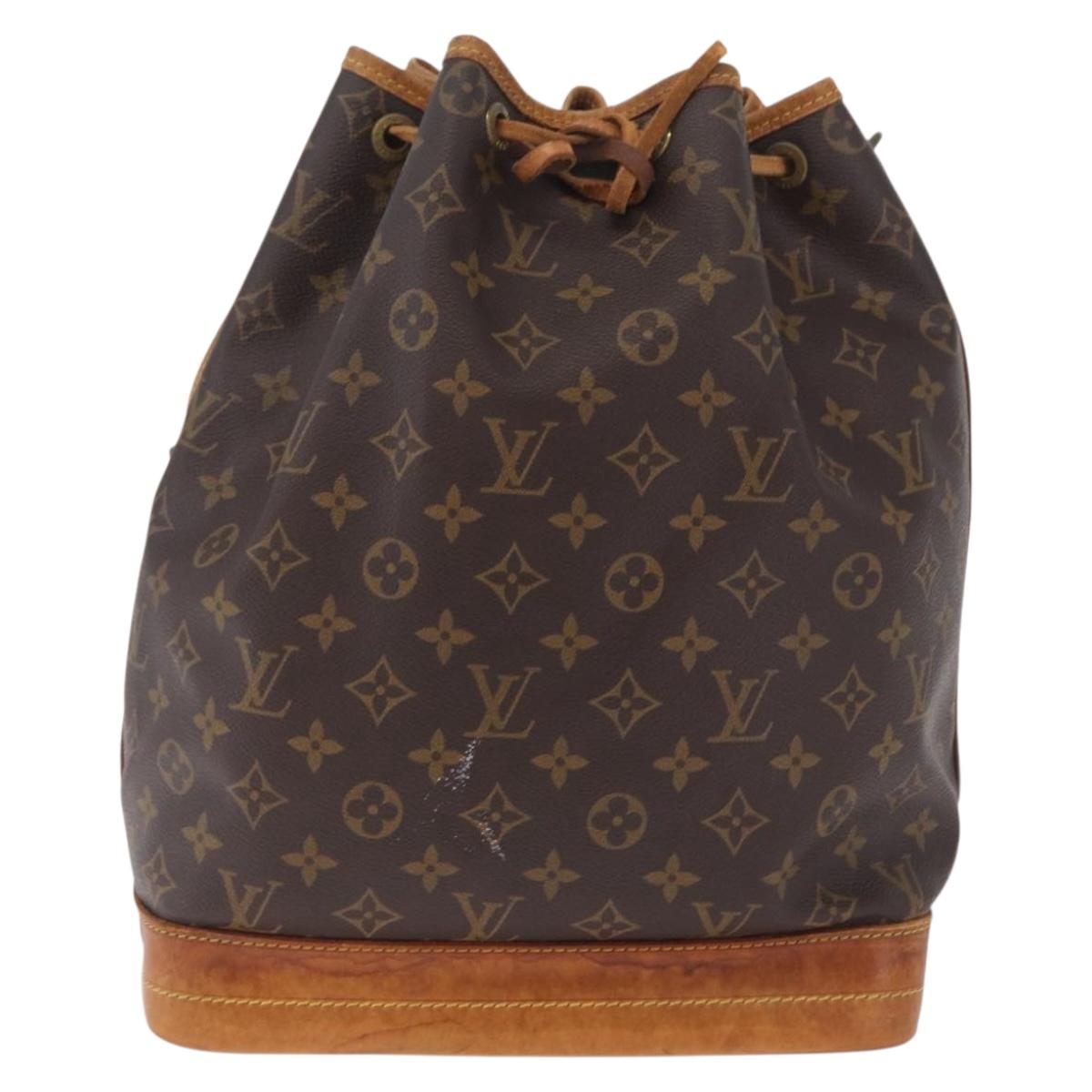 LOUIS VUITTON Monogram Noe Shoulder Bag M42224 LV Auth 201380