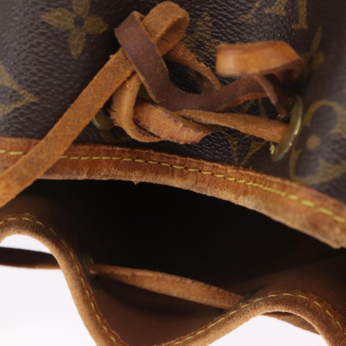 LOUIS VUITTON Monogram Noe Shoulder Bag M42224 LV Auth 201380