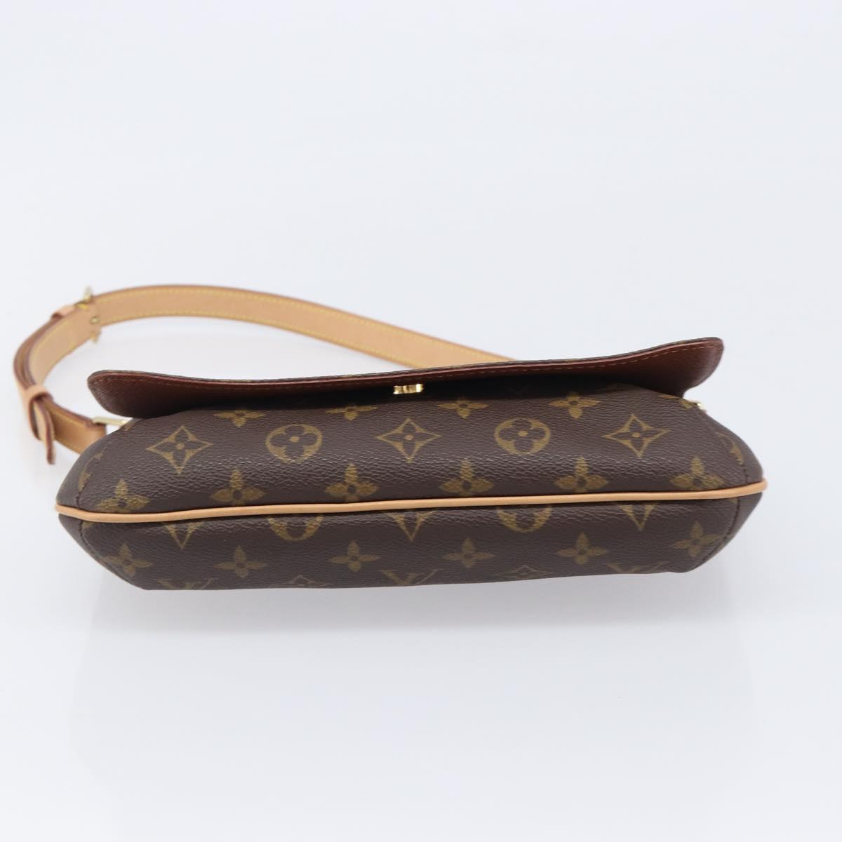 LOUIS VUITTON Monogram Musette Tango Short Strap Bag M51257 LV Auth 201387SAV