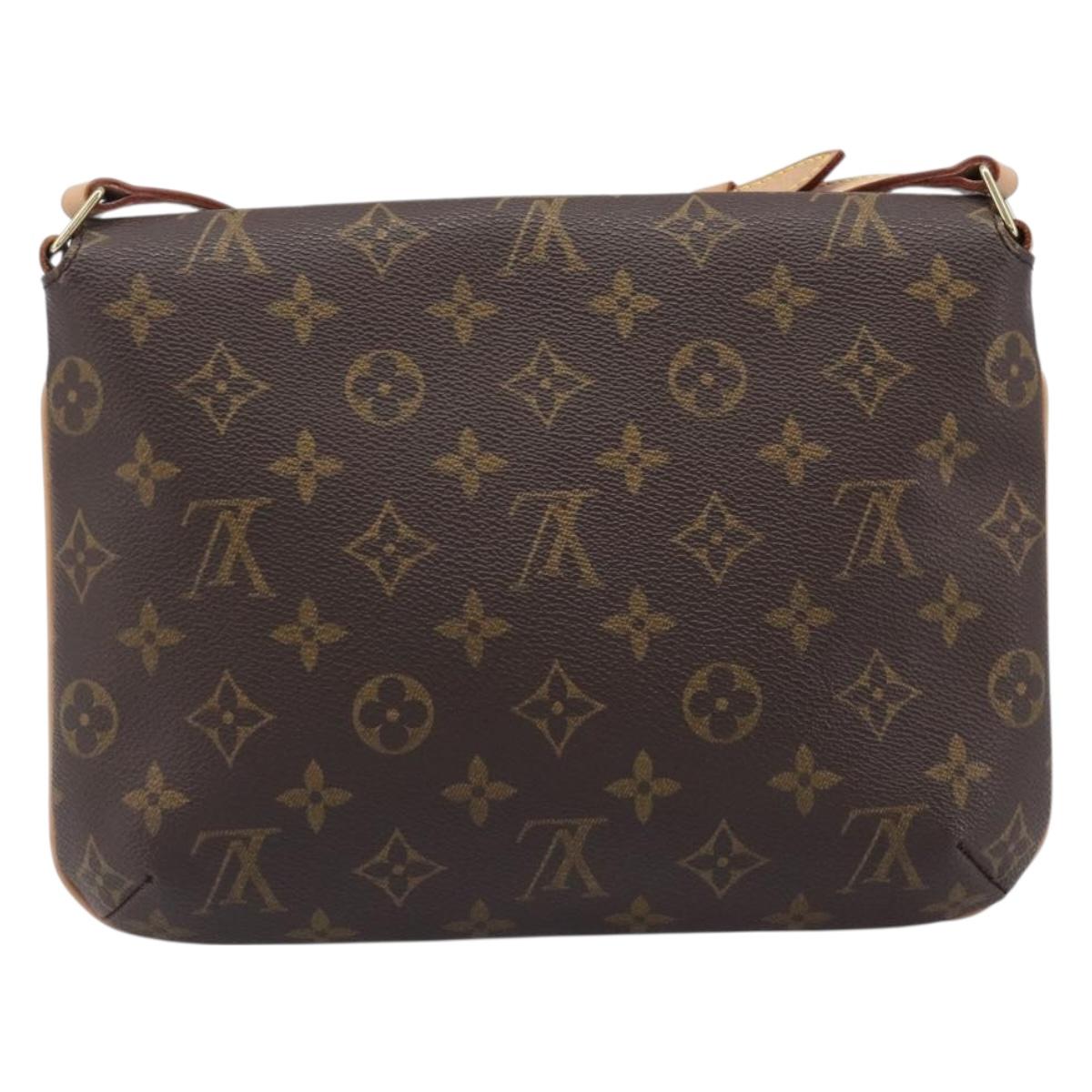 LOUIS VUITTON Monogram Musette Tango Short Strap Bag M51257 LV Auth 201387SAV