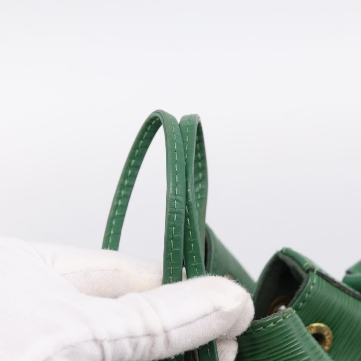 LOUIS VUITTON Epi Petit Noe Shoulder Bag Green M44104 LV Auth 201395V