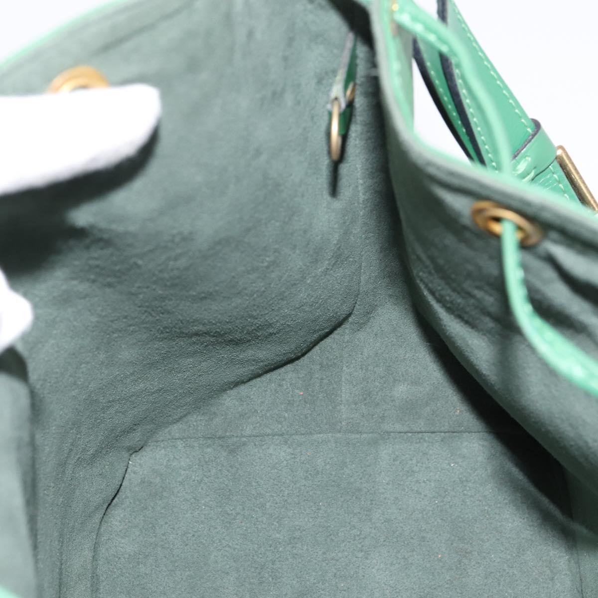 LOUIS VUITTON Epi Petit Noe Shoulder Bag Green M44104 LV Auth 201395V