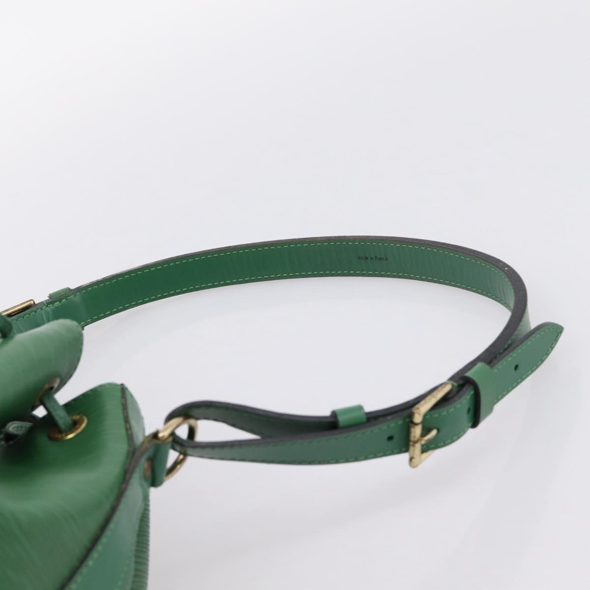 LOUIS VUITTON Epi Petit Noe Shoulder Bag Green M44104 LV Auth 201395V