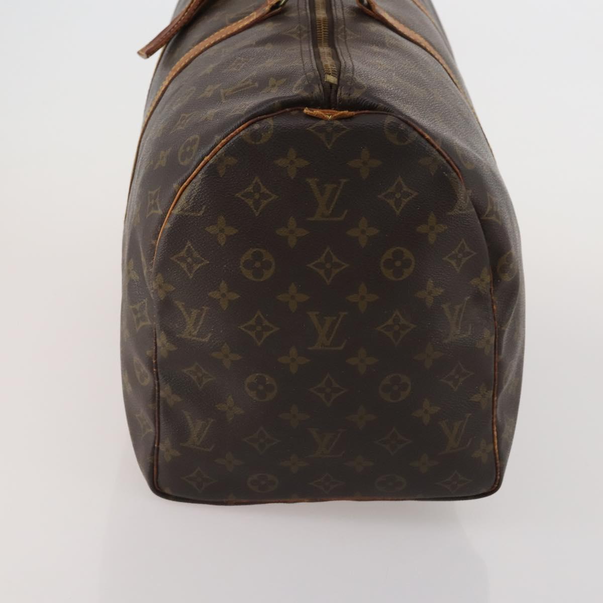 LOUIS VUITTON Monogram Keepall 50 Boston Bag M41426 LV Auth 201405