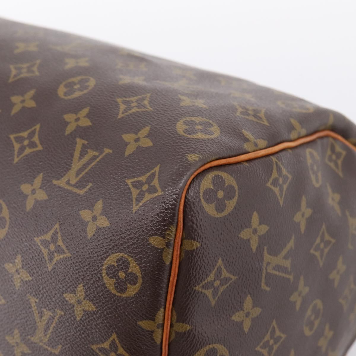LOUIS VUITTON Monogram Speedy 35 Hand Bag M41524 LV Auth 201407A
