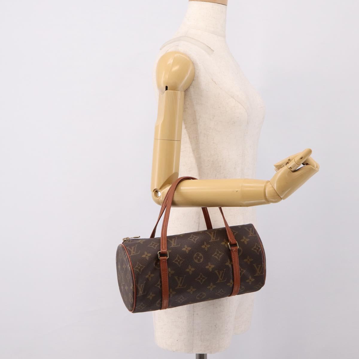 LOUIS VUITTON Monogram Papillon 26 Hand Bag M51386 LV Auth 201412V