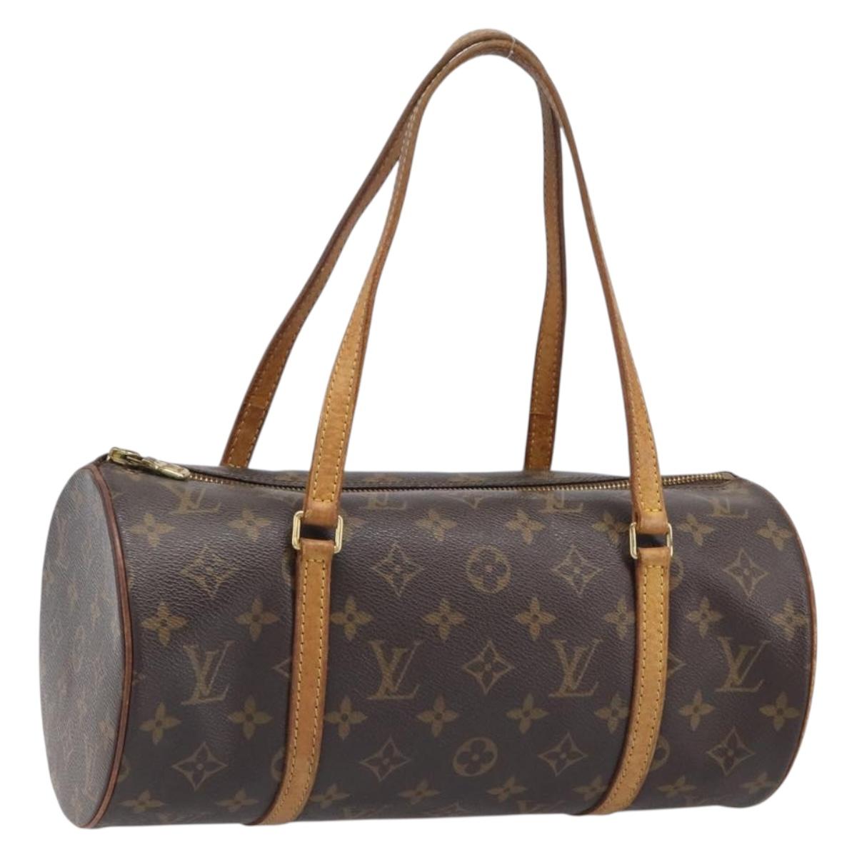 LOUIS VUITTON Monogram Papillon 30 Hand Bag M51385 LV Auth 201413