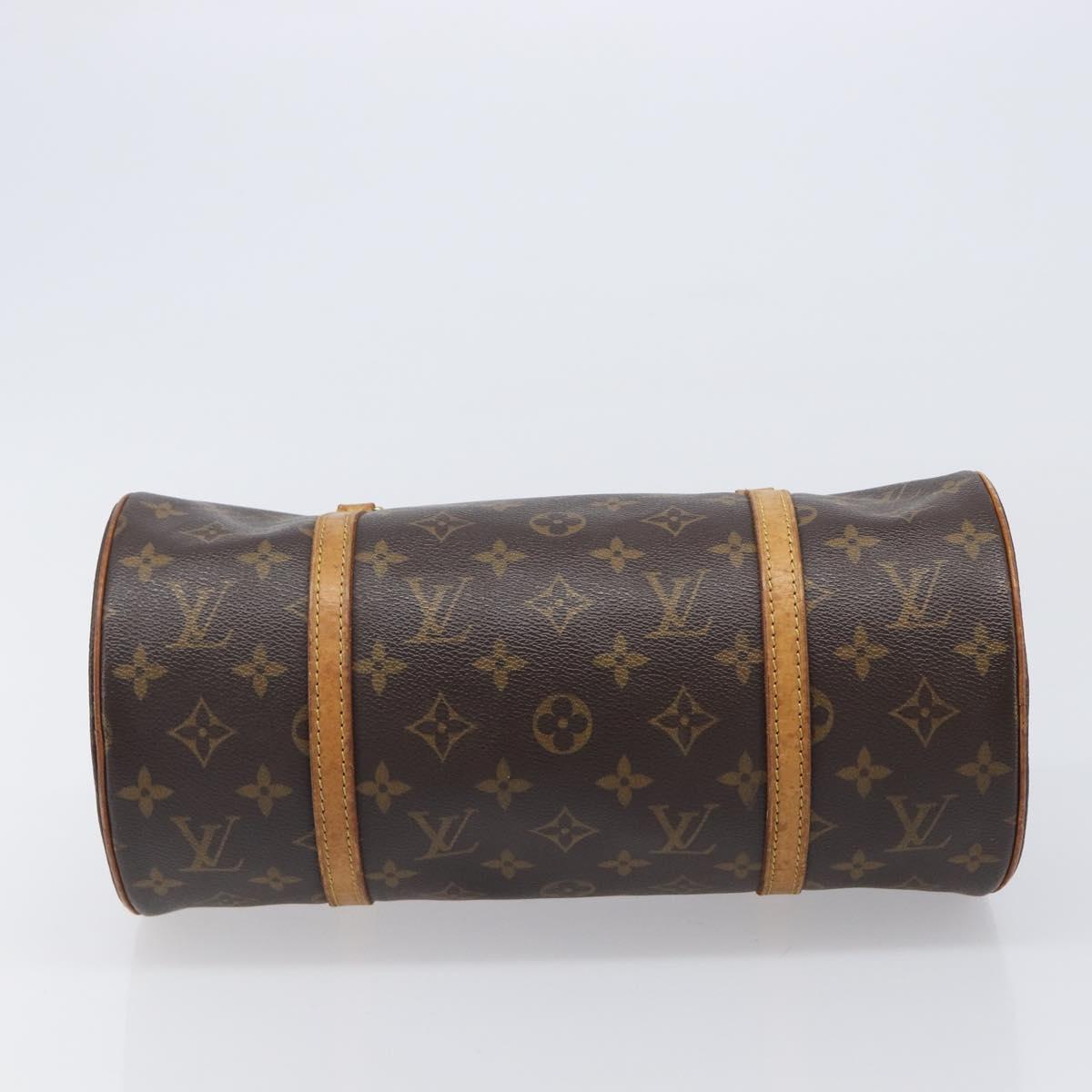 LOUIS VUITTON Monogram Papillon 30 Hand Bag M51385 LV Auth 201413