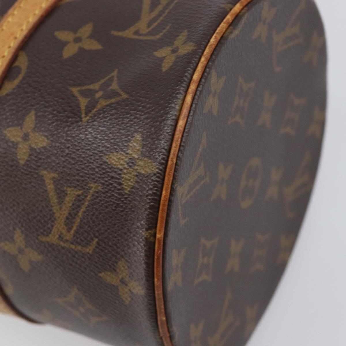 LOUIS VUITTON Monogram Papillon 30 Hand Bag M51385 LV Auth 201413