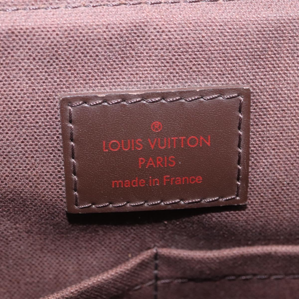 LOUIS VUITTON Damier Ebene District PM Shoulder Bag N41213 LV Auth 201434V