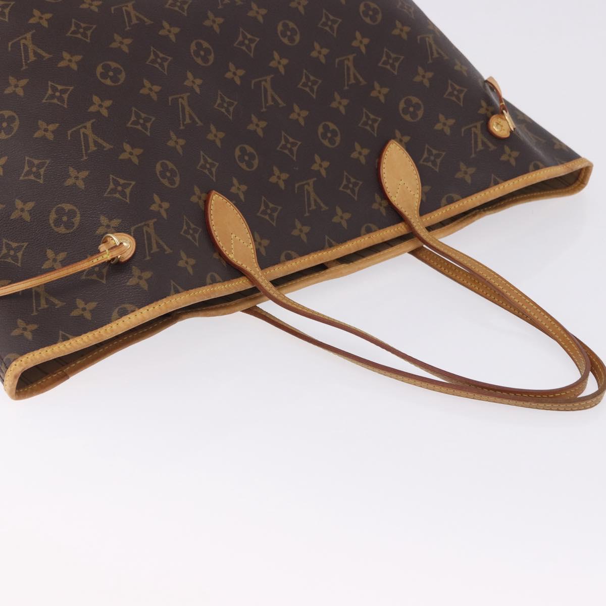 LOUIS VUITTON Monogram Neverfull GM Tote Bag M40157 LV Auth 201436V