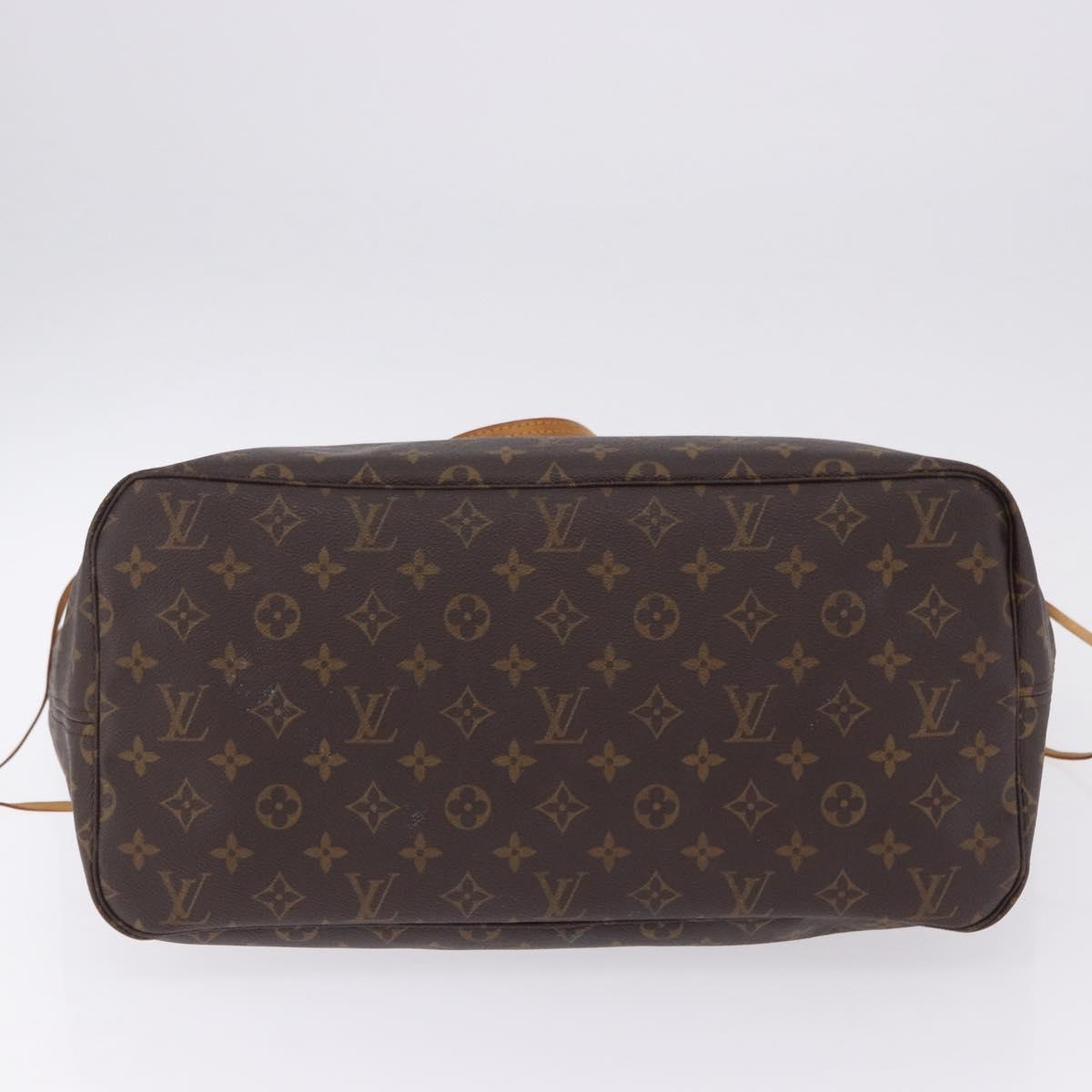 LOUIS VUITTON Monogram Neverfull GM Tote Bag M40157 LV Auth 201436V
