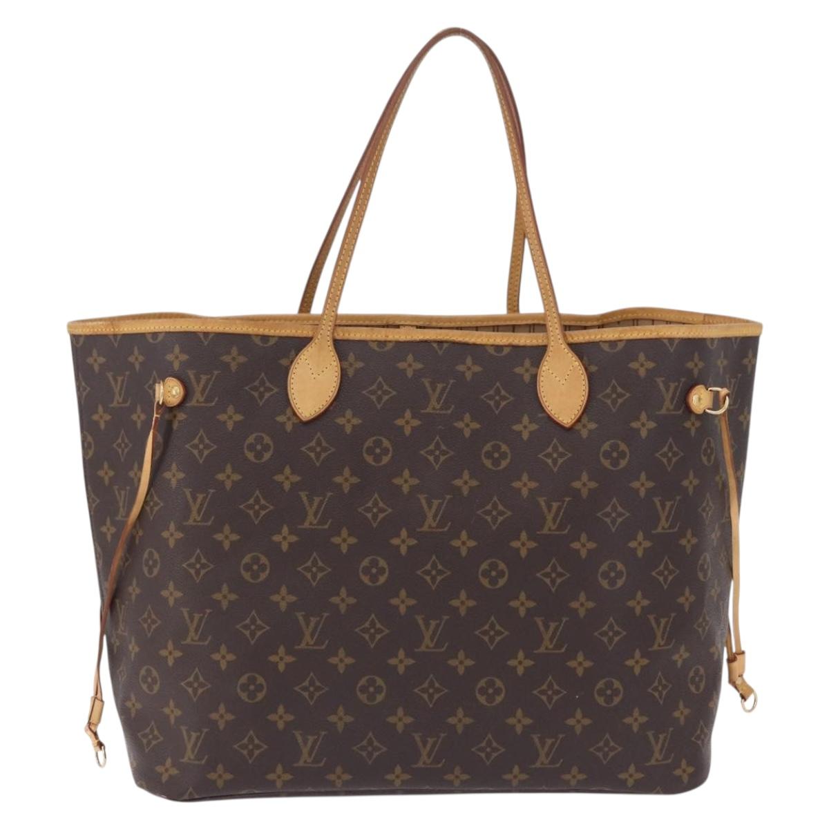 LOUIS VUITTON Monogram Neverfull GM Tote Bag M40157 LV Auth 201436V