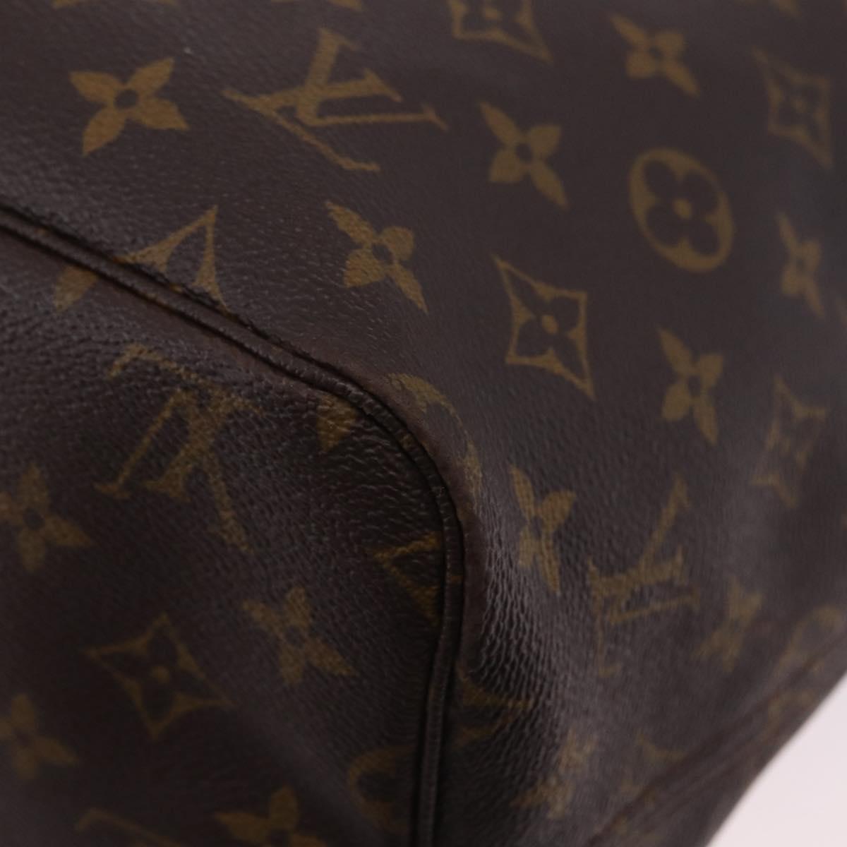 LOUIS VUITTON Monogram Neverfull GM Tote Bag M40157 LV Auth 201436V