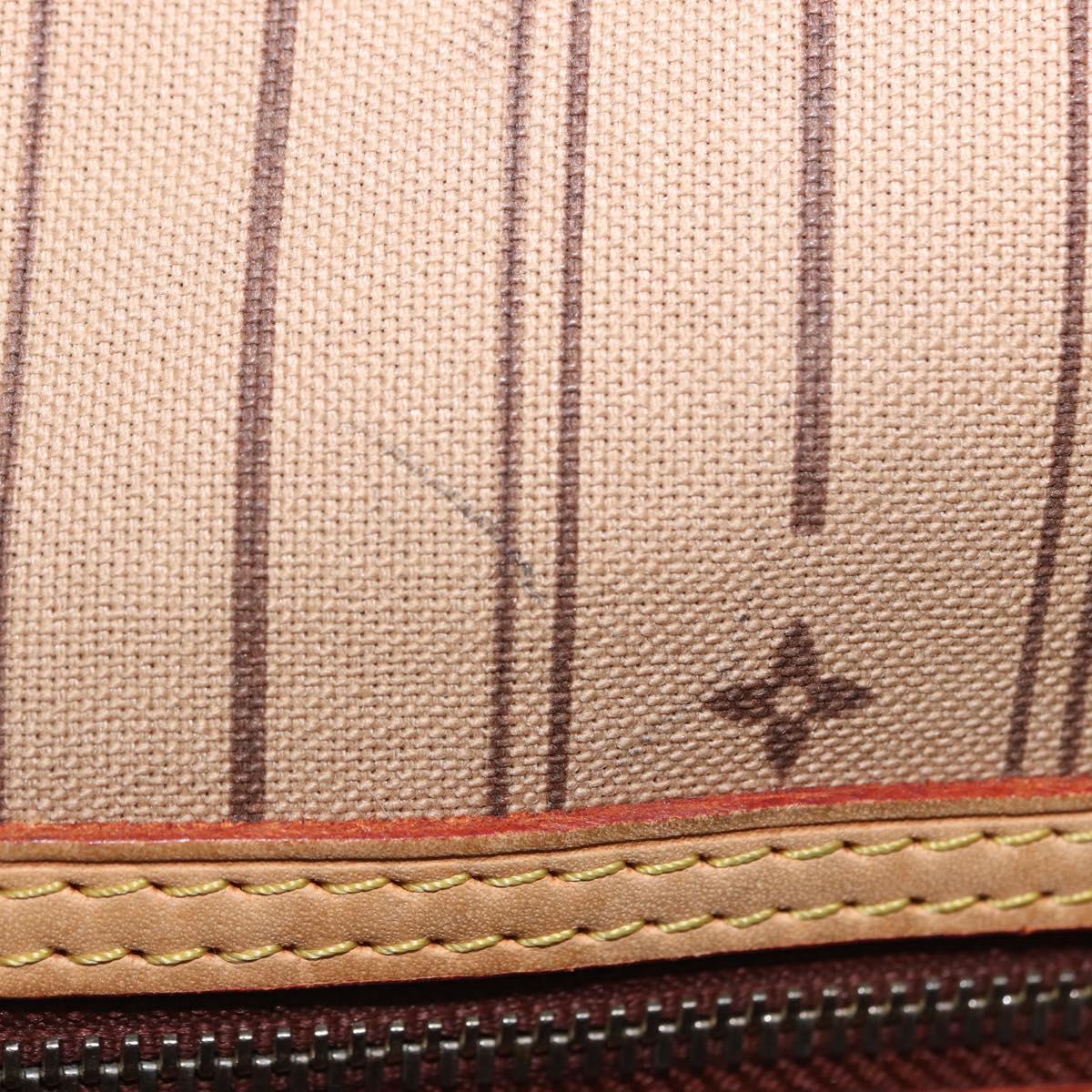 LOUIS VUITTON Monogram Neverfull GM Tote Bag M40157 LV Auth 201436V