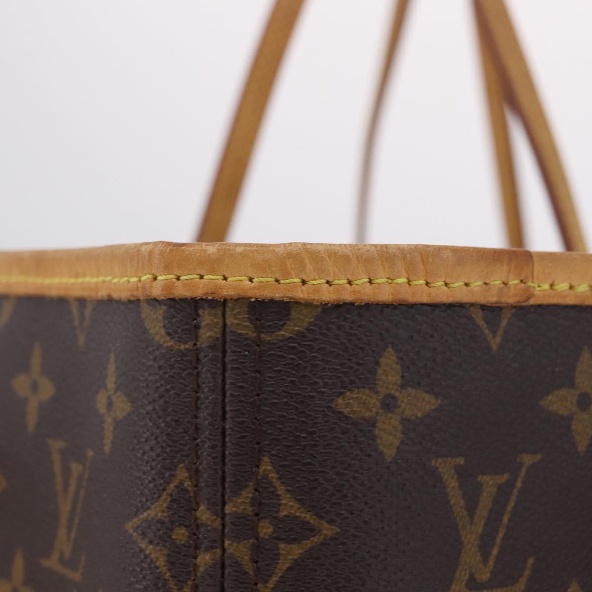 LOUIS VUITTON Monogram Neverfull GM Tote Bag M40157 LV Auth 201436V
