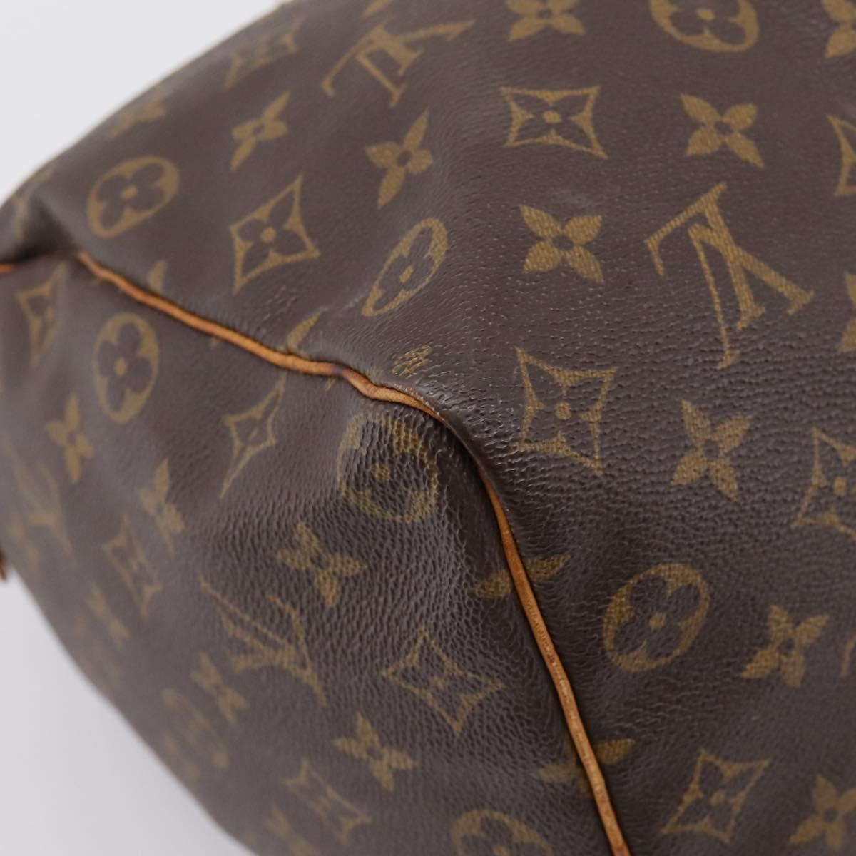 LOUIS VUITTON Monogram Speedy 35 Hand Bag M41524 LV Auth 201441