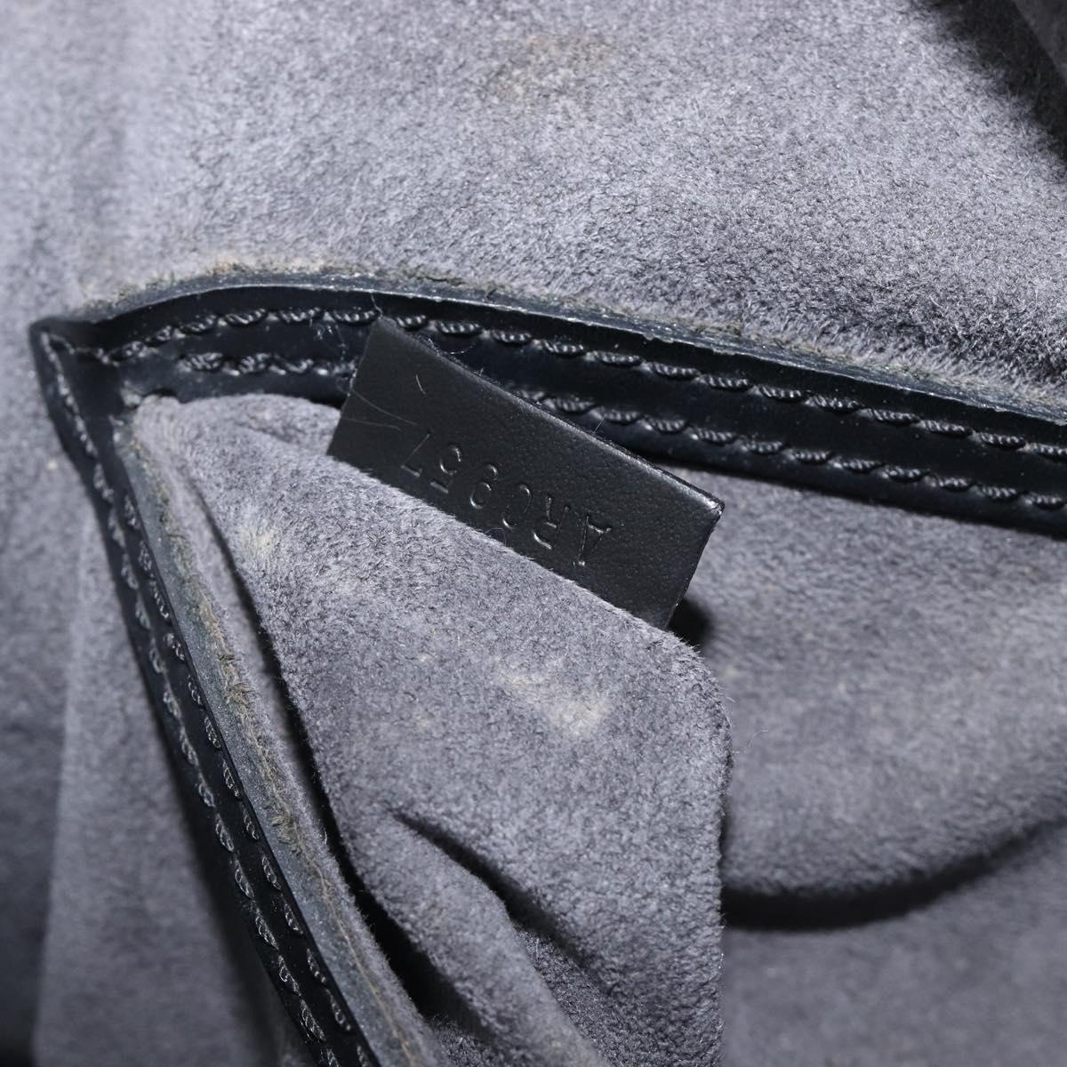 LOUIS VUITTON Epi Alma Hand Bag Noir Black M52142 LV Auth 201447A