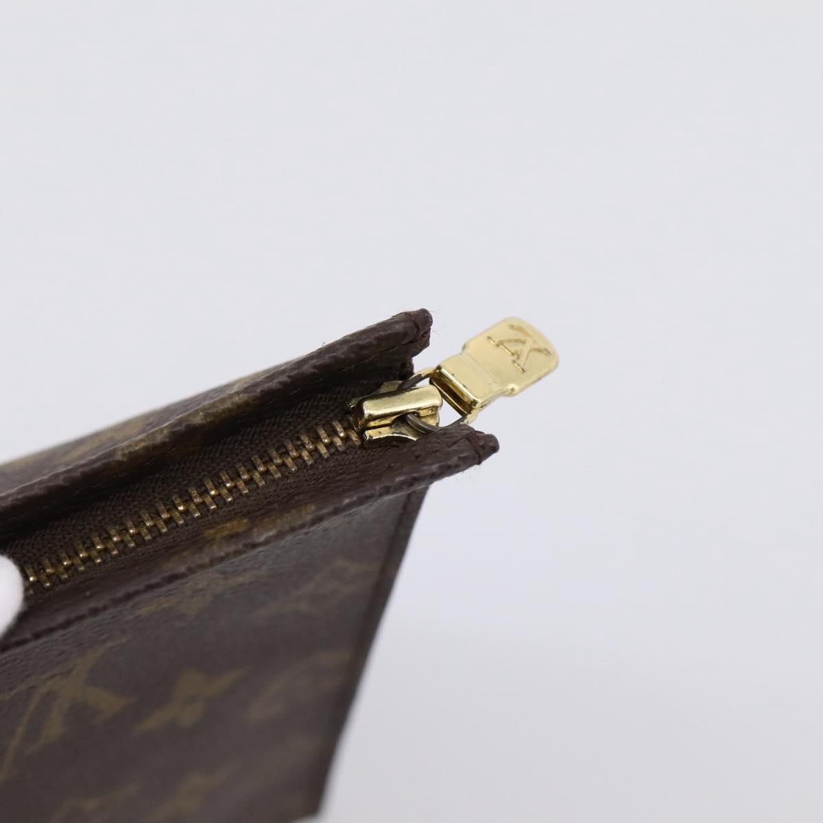 LOUIS VUITTON Monogram Poche Toilette 26 Pouch M47542 LV Auth 201448