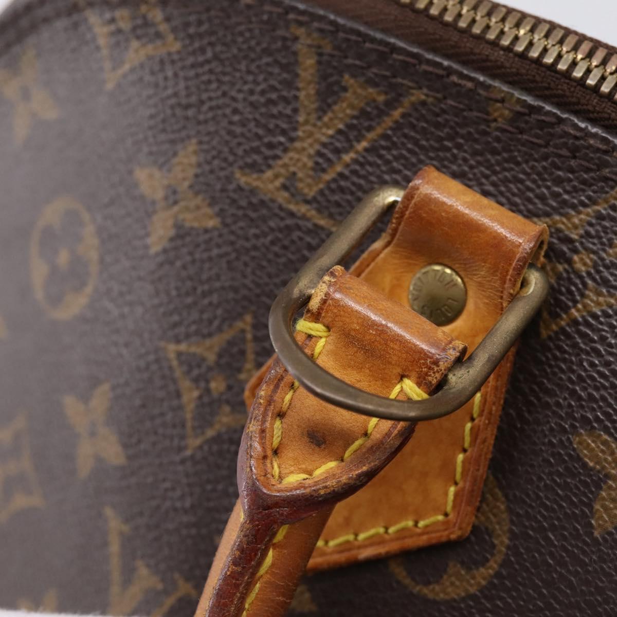 LOUIS VUITTON Monogram Alma Hand Bag M51130 LV Auth 201450
