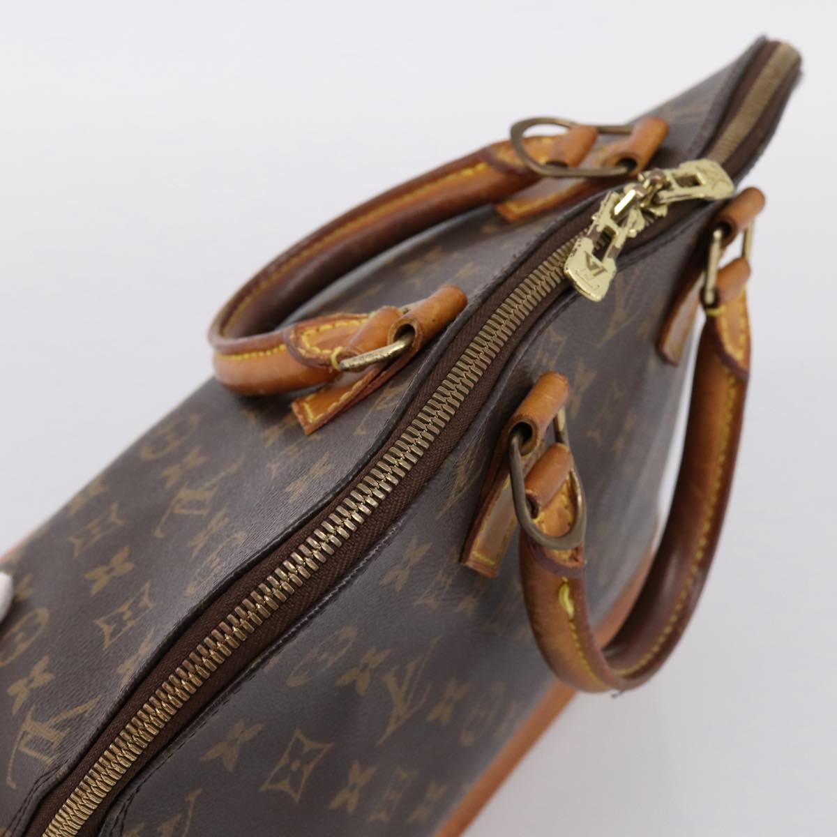 LOUIS VUITTON Monogram Alma Hand Bag M51130 LV Auth 201450