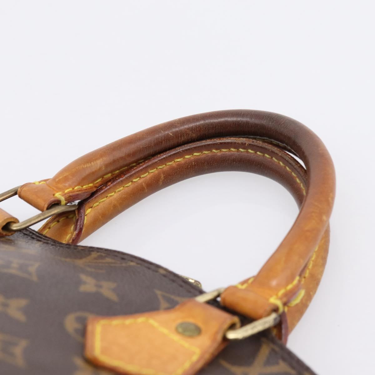 LOUIS VUITTON Monogram Alma Hand Bag M51130 LV Auth 201450