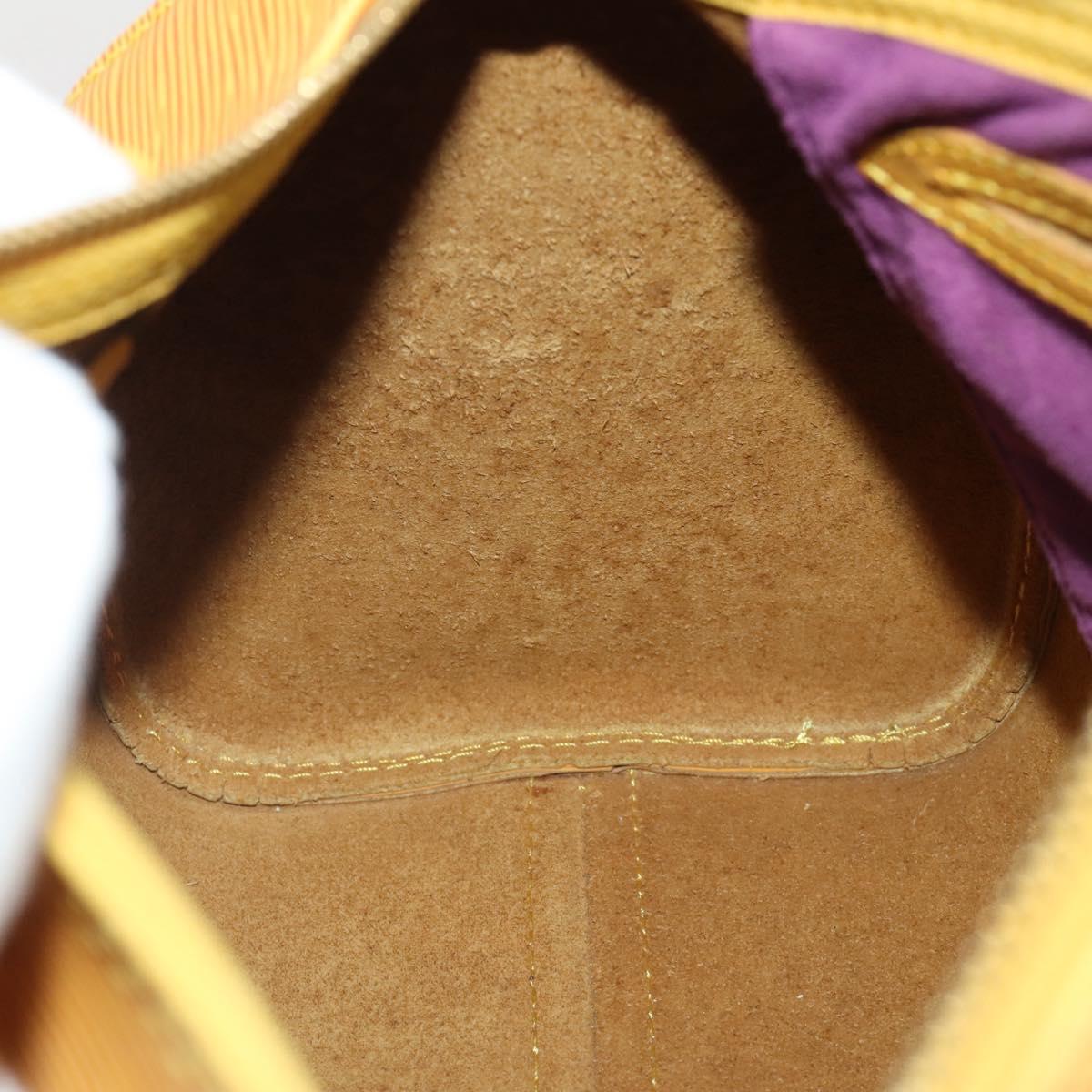 LOUIS VUITTON Epi Speedy 25 Hand Bag Tassili Yellow M43019 LV Auth 201455V
