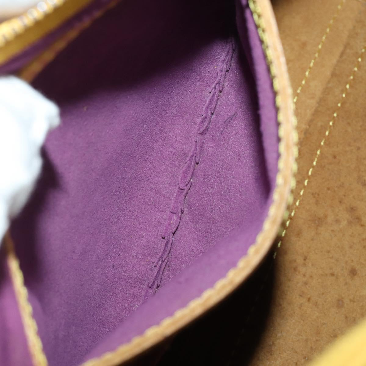 LOUIS VUITTON Epi Speedy 25 Hand Bag Tassili Yellow M43019 LV Auth 201455V