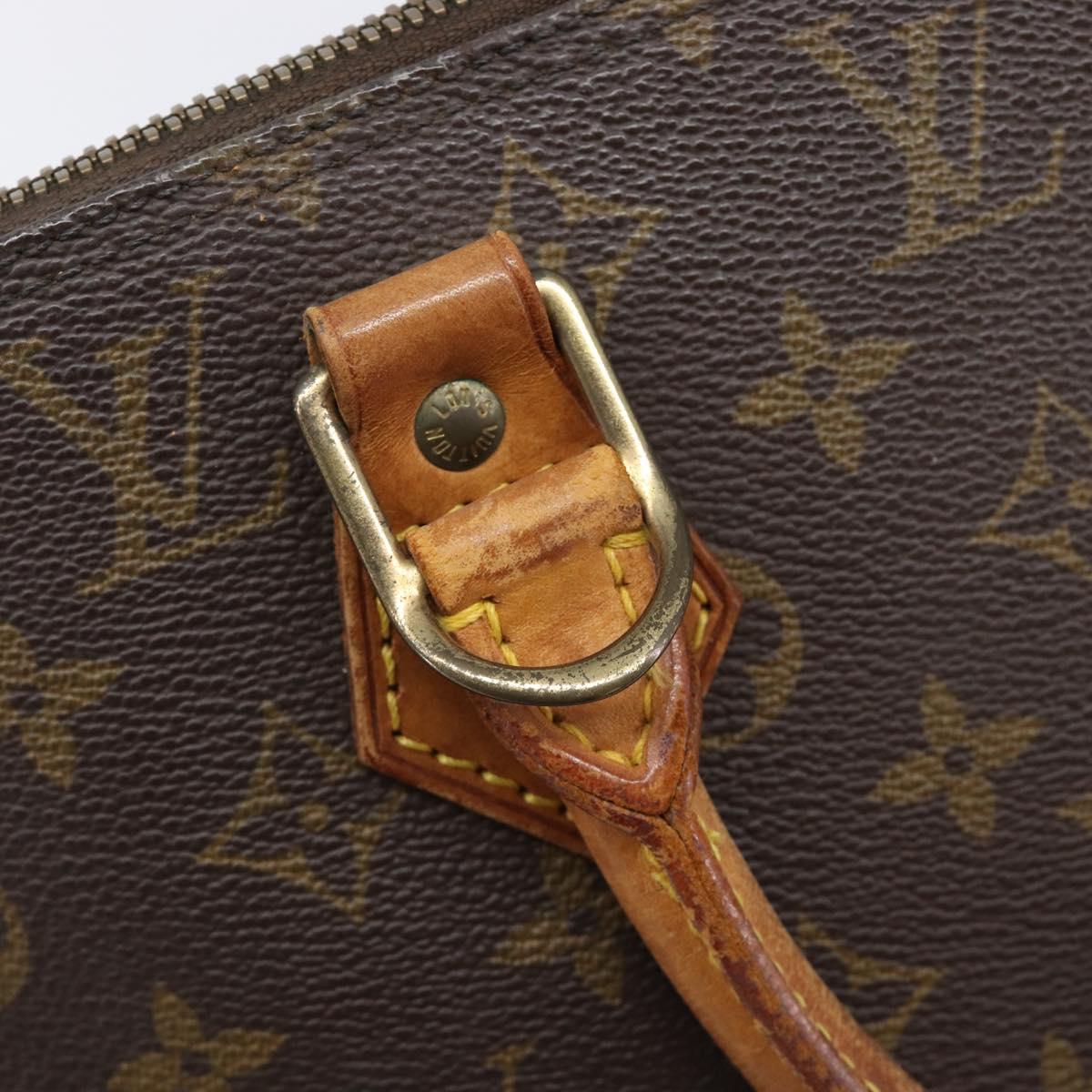 LOUIS VUITTON Monogram Alma Hand Bag M51130 LV Auth 201459