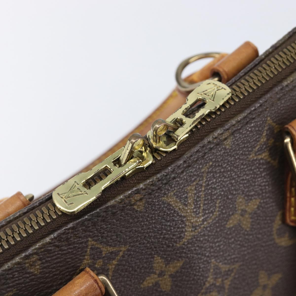 LOUIS VUITTON Monogram Alma Hand Bag M51130 LV Auth 201459