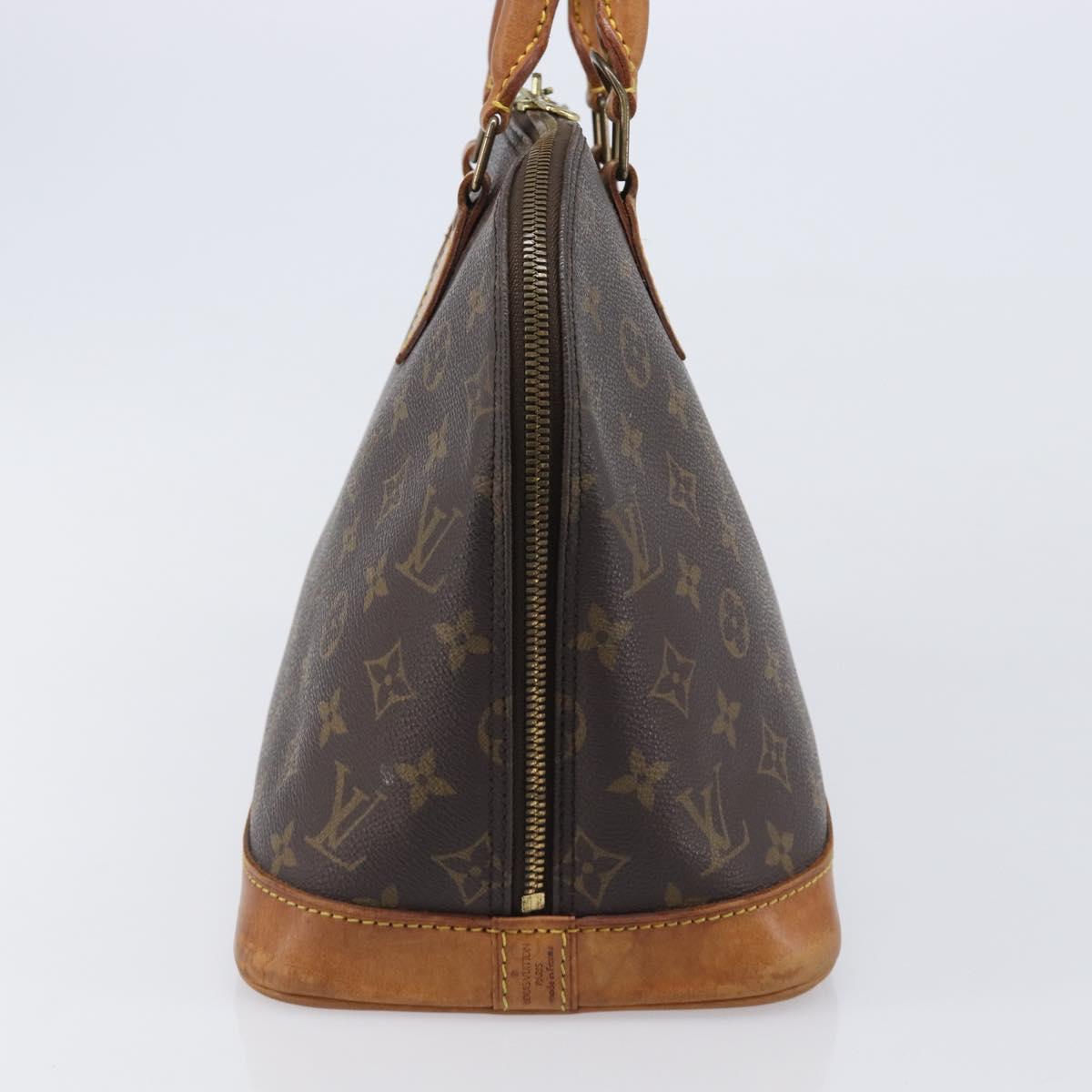 LOUIS VUITTON Monogram Alma Hand Bag M51130 LV Auth 201459