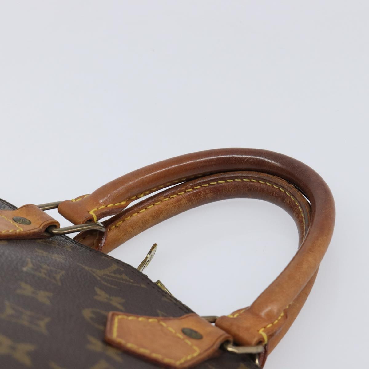 LOUIS VUITTON Monogram Alma Hand Bag M51130 LV Auth 201459