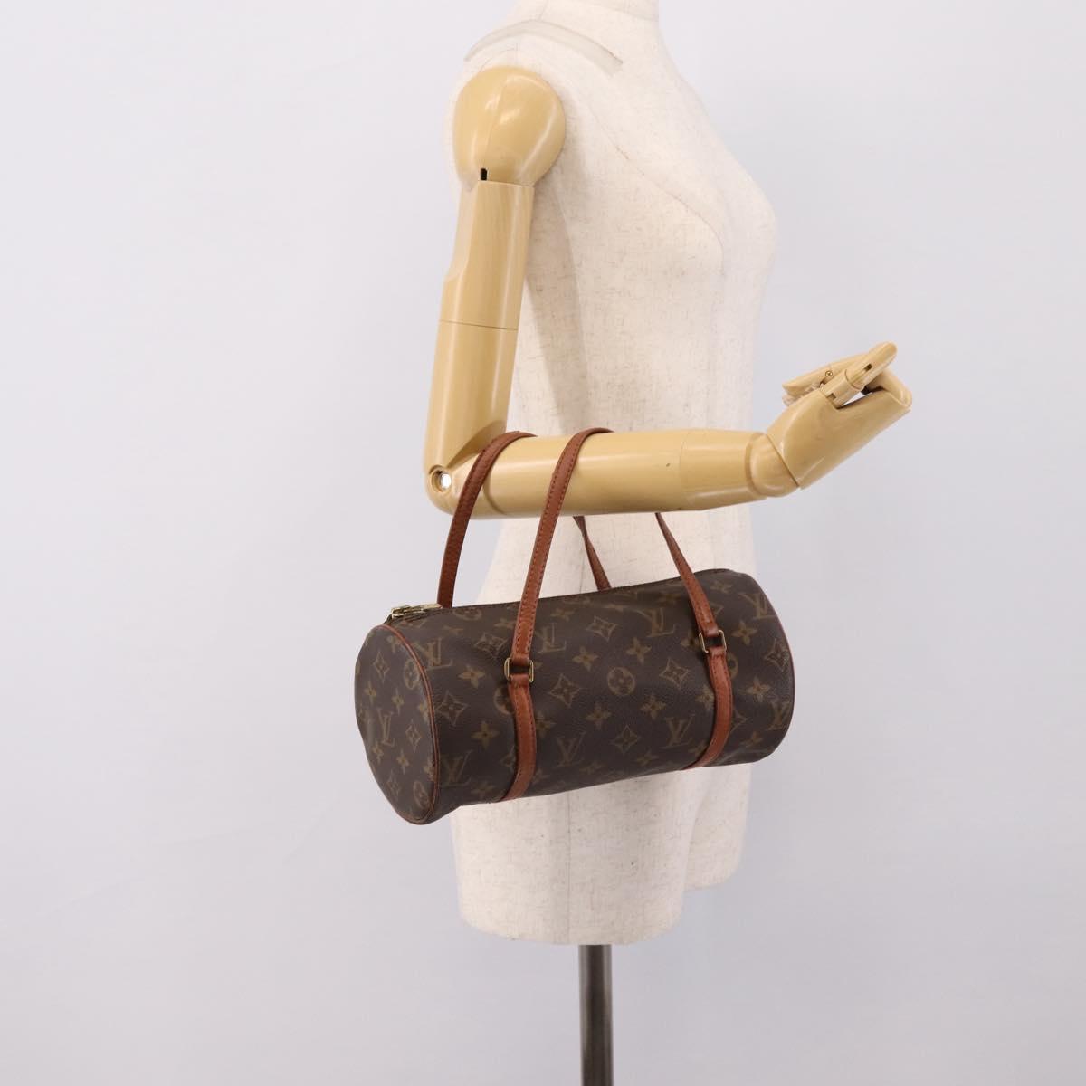 LOUIS VUITTON Monogram Papillon 26 Hand Bag M51386 LV Auth 201470A