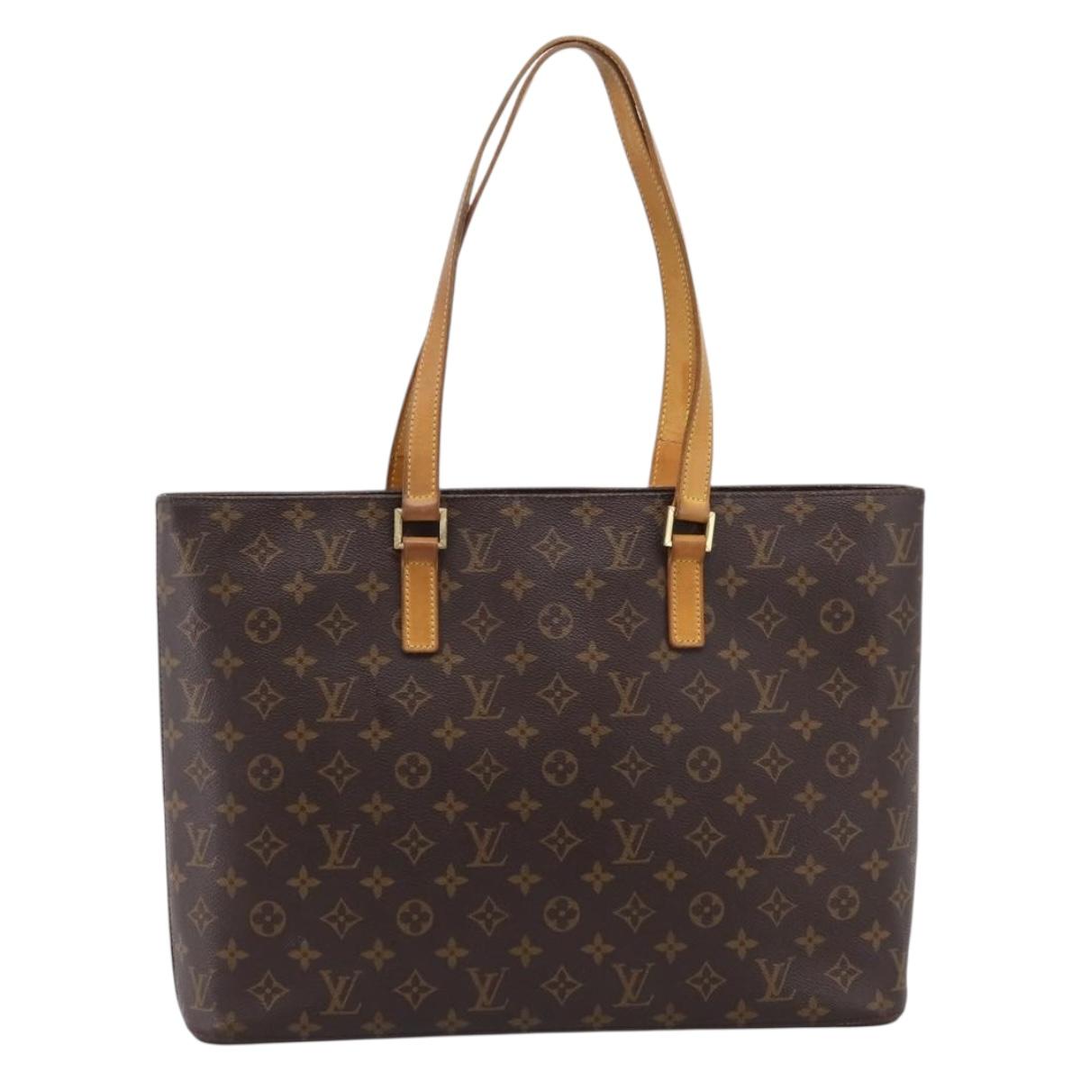LOUIS VUITTON Monogram Luco Tote Bag M51155 LV Auth 201473