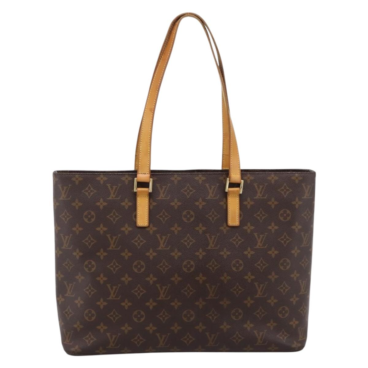 LOUIS VUITTON Monogram Luco Tote Bag M51155 LV Auth 201473