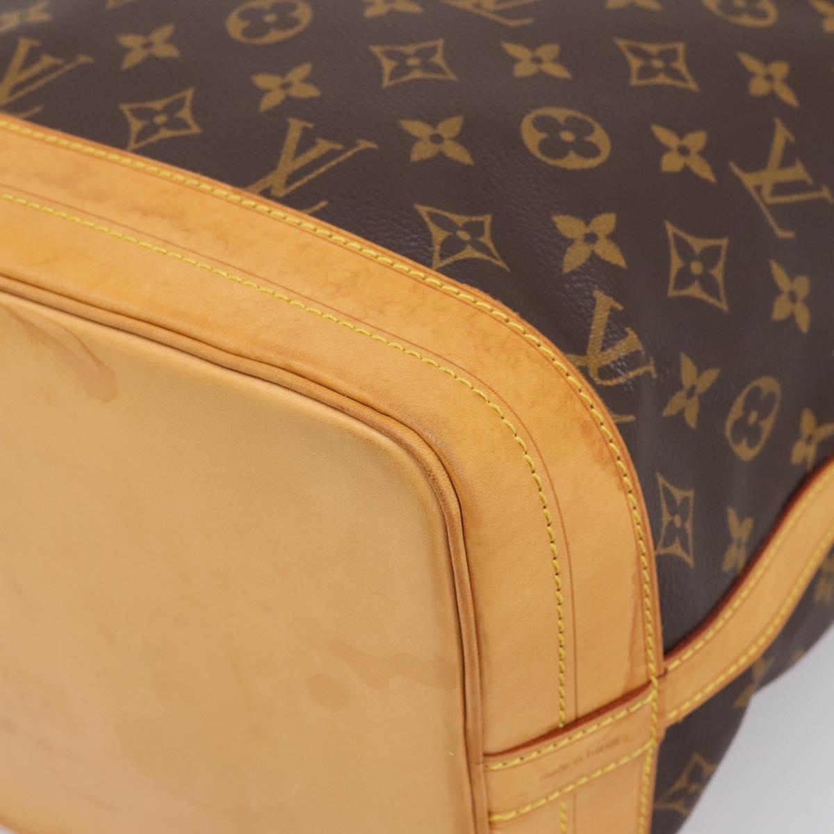 LOUIS VUITTON Monogram Noe Shoulder Bag M42224 LV Auth 201475V