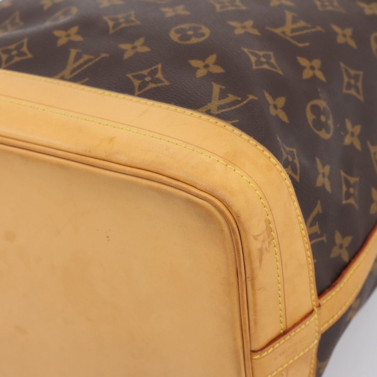 LOUIS VUITTON Monogram Noe Shoulder Bag M42224 LV Auth 201475V
