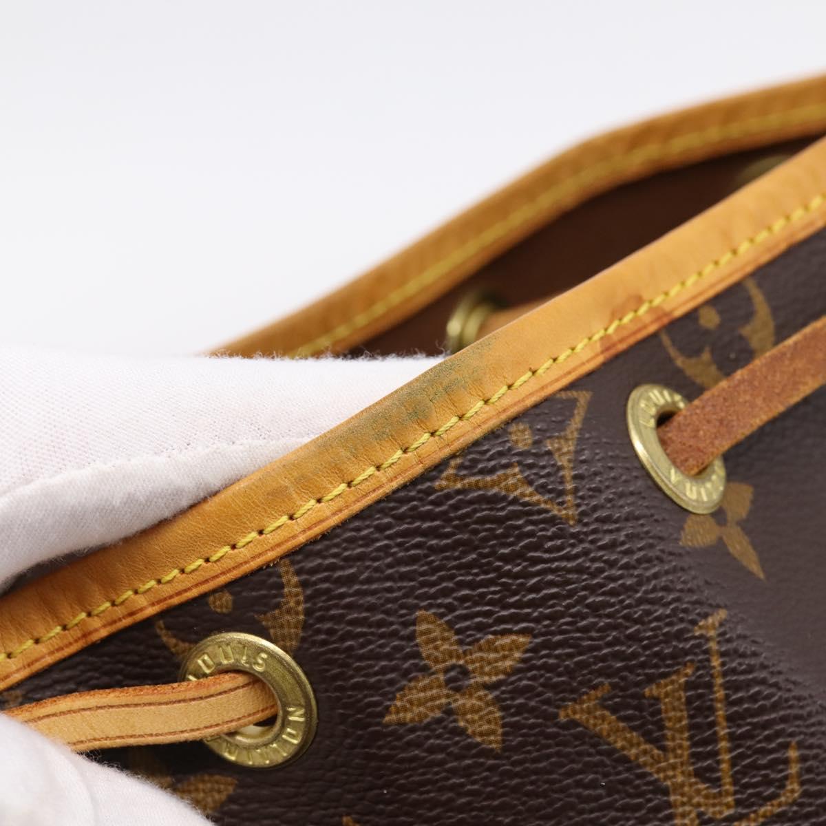 LOUIS VUITTON Monogram Noe Shoulder Bag M42224 LV Auth 201475V