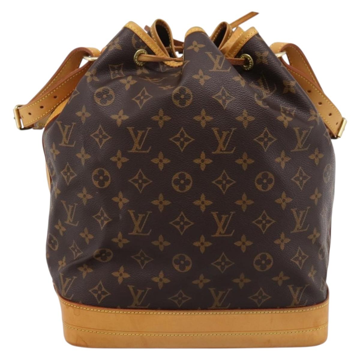 LOUIS VUITTON Monogram Noe Shoulder Bag M42224 LV Auth 201475V