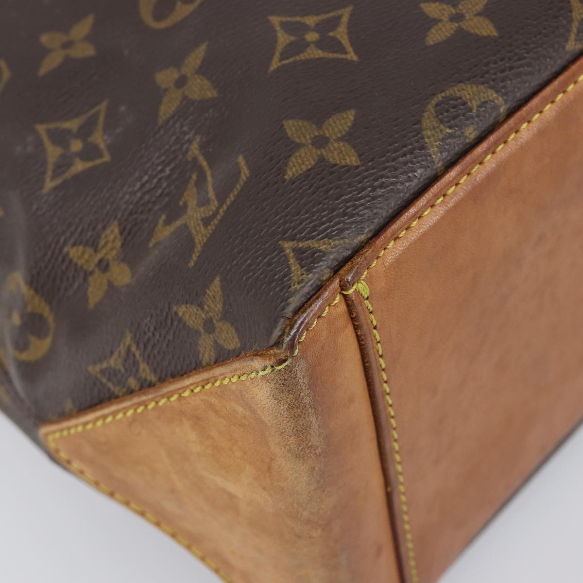 LOUIS VUITTON Monogram Cabas Piano Tote Bag M51148 LV Auth 201480