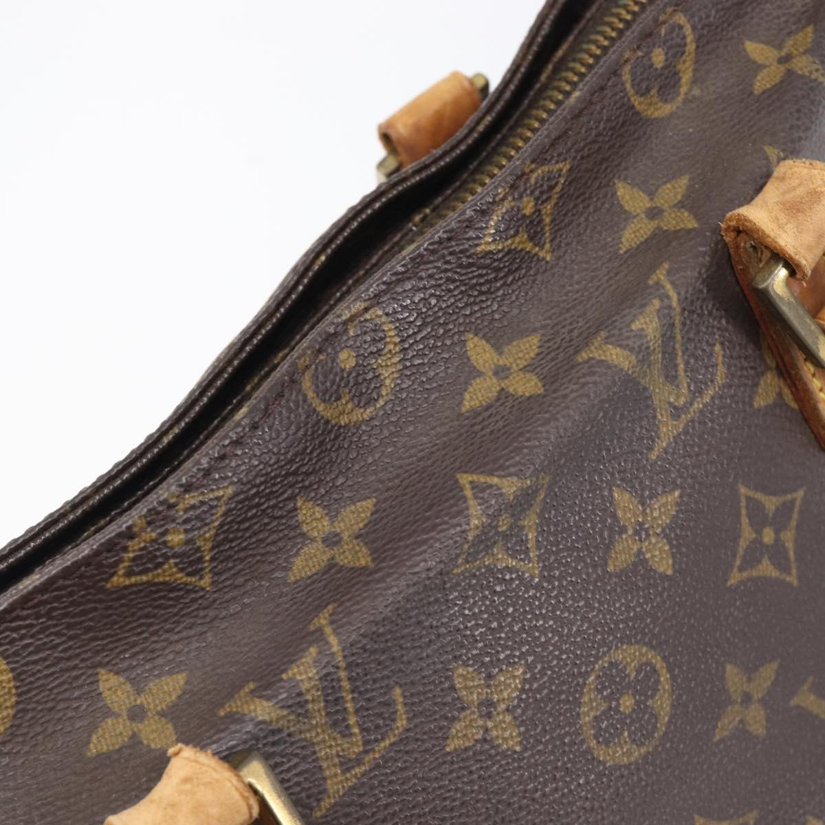 LOUIS VUITTON Monogram Cabas Piano Tote Bag M51148 LV Auth 201480